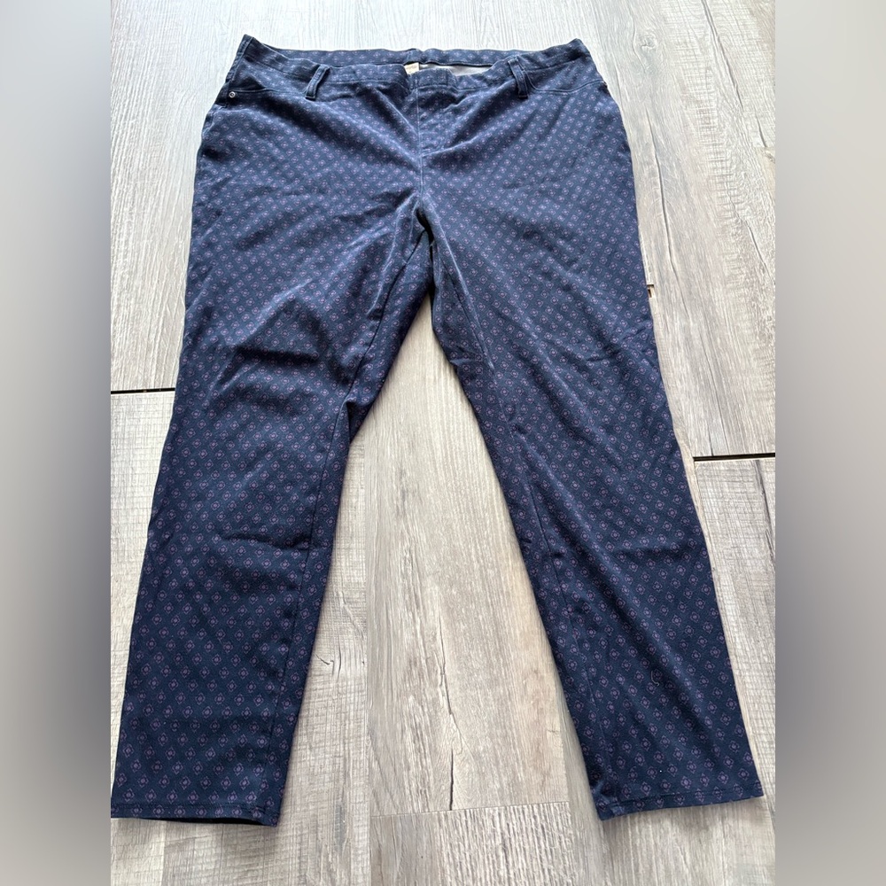 Faded Glory Stretch Pants Size 3x 22W 24W pull on